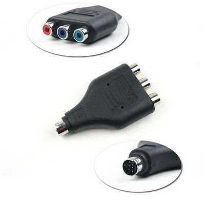 Переходник для видеокарты 7pin - 3RCA (s-video, mini-Din 7pin, кабель)