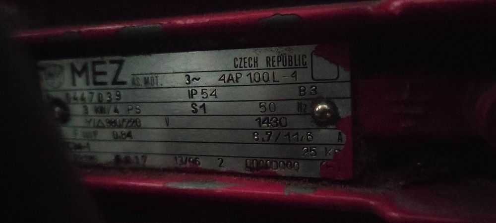 Kompresor, sprężarka 100l 400v + akcesoria