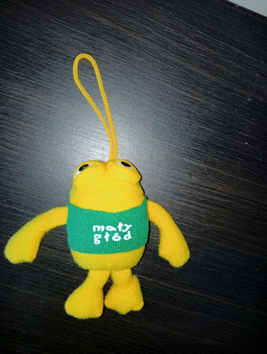 Oryginalna Maskotka pluszak Mały Głód Głodek zawieszka brelok Danio