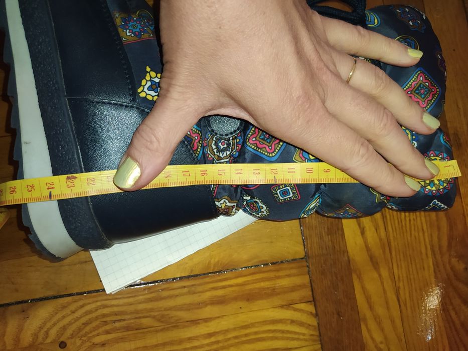 Сапоги зимние, р. 35,22см