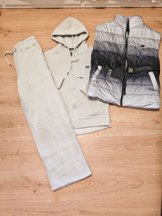 Dres damski 3w1 na polarze – spodnie, bluza, kamizelka, Turcja