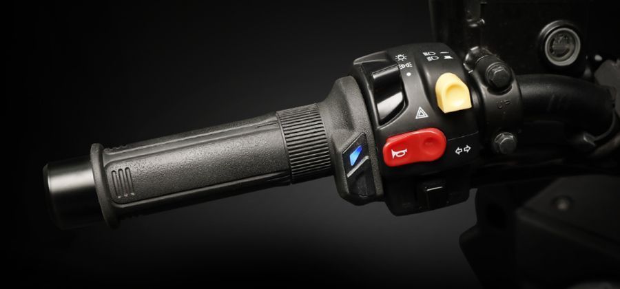 punhos aquecidos koso hg-13 com regulador 130mm
