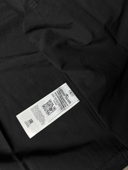 Овершот Stone Island сорочка тепла куртка black вітровка