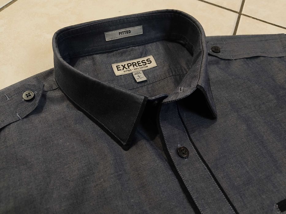 EXPRESS USA - NOWA! Markowa Koszula Męska rozmiar L