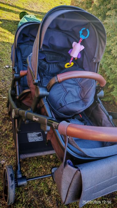 Wózek podwójny lub blizniaczy