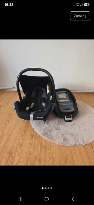 Fotelik maxi cosi Nosidelko + isofix