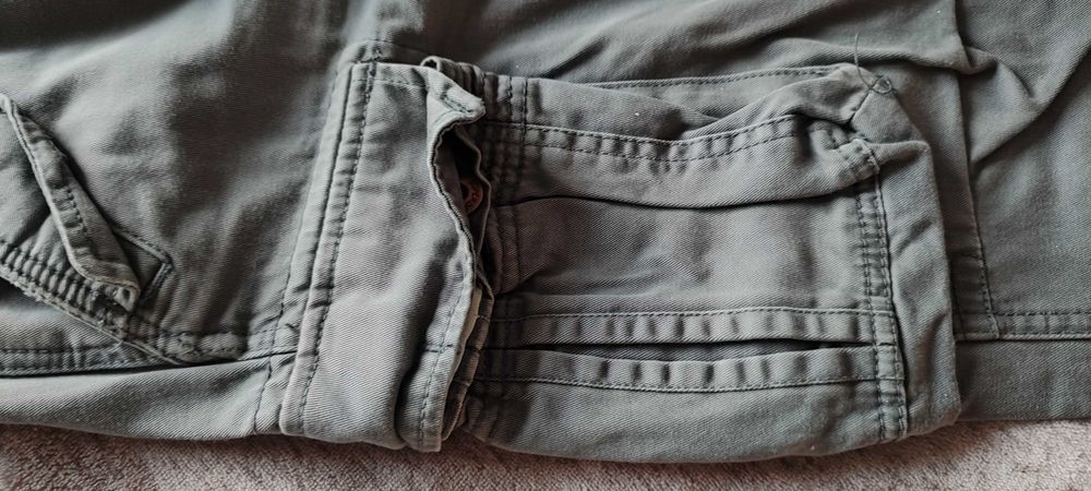 Spodnie bojówki męskie, cargo superdry