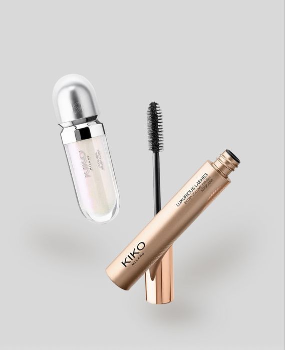 Набір Kiko Snow kissed holiday! Блиск та туш