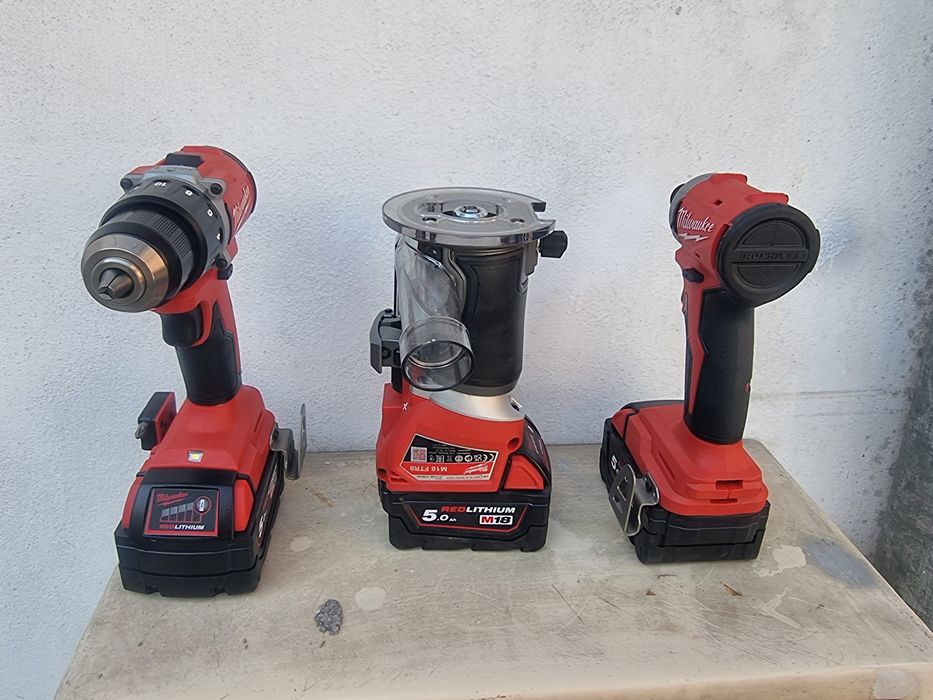Nowe elektronarzędzia Milwaukee M18 +baterie