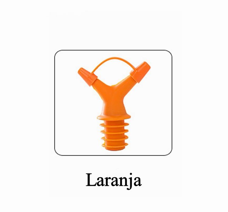 Rolha de Gargalo de Garrafa de azeite ou vinho com Cabeça Dupla