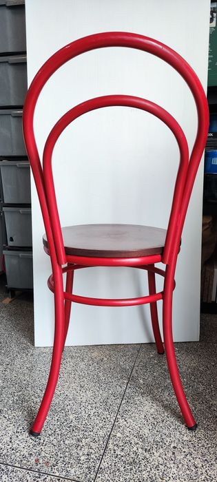 4 Cadeiras em ferro e madeira