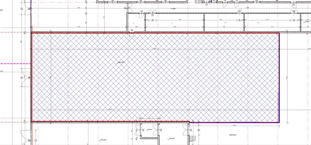 Hala magazynowo-produkcyjna z suwnicą 884,24 m²