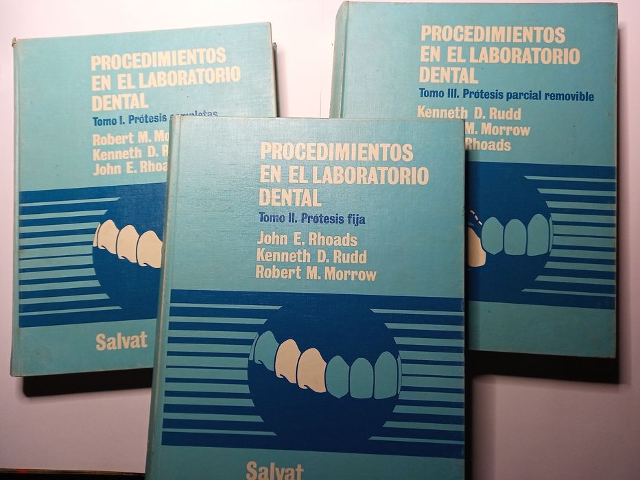 Procedimentos em laboratório de prótese dentária - livros técnicos