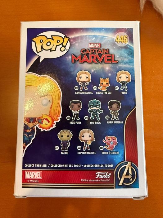 Funko Pop Captain Marvel 446 Collector Corps