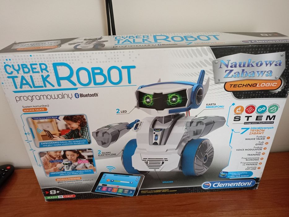 Robot do programowania Cyber Talk Clementoni