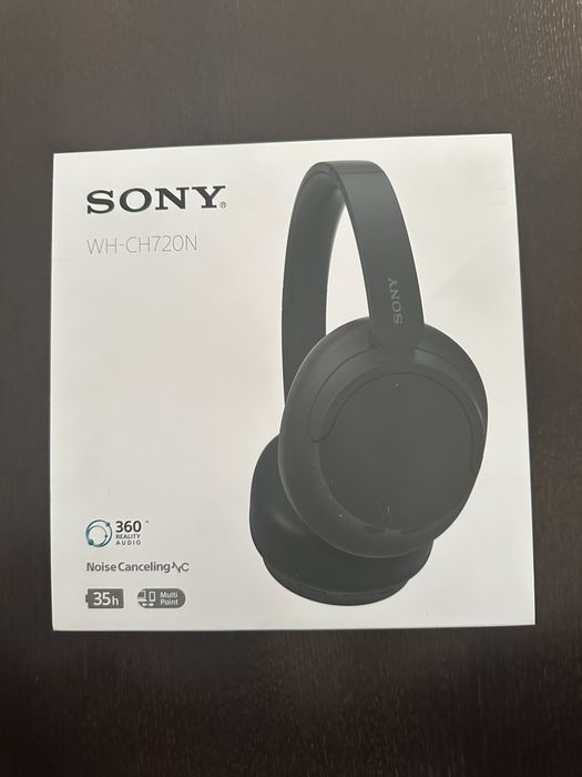 Słuchawki Sony WH-CH720N. Nowe, nigdy nie otwierane.