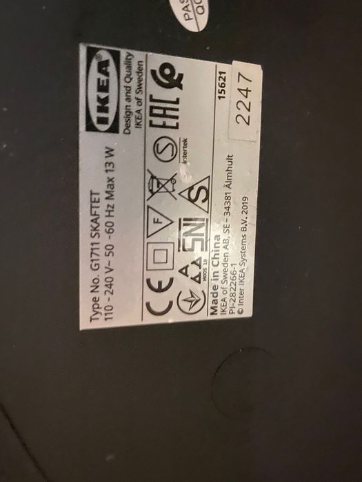 Lampa podłogowa Ikea Skaftet