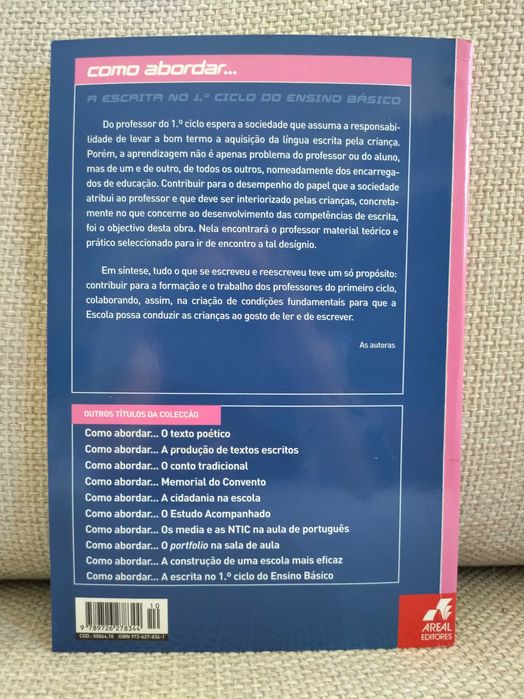 Como abordar… A escrita no 1.º Ciclo do Ensino Básico