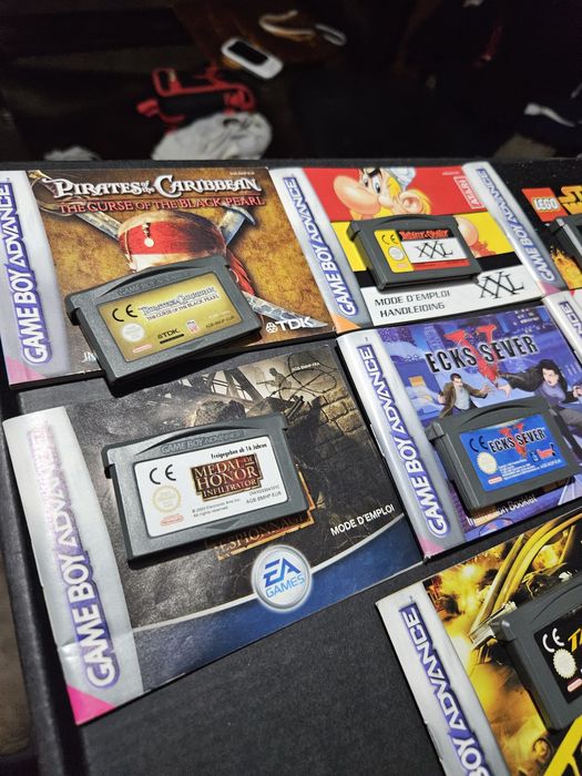 Lote de jogos de gameboy