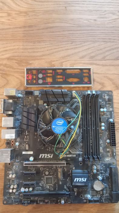 Płyta główna MSI B150M Mortar z procesorem Intel Core i5-6600