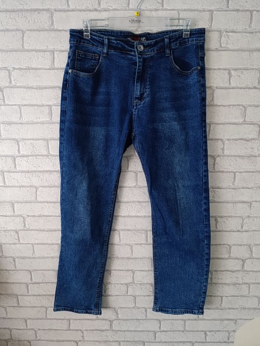 Nowe męskie jeansowe spodnie W35 L30