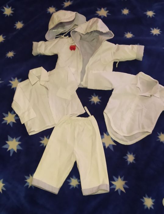 Ubranko do chrztu na chlopca