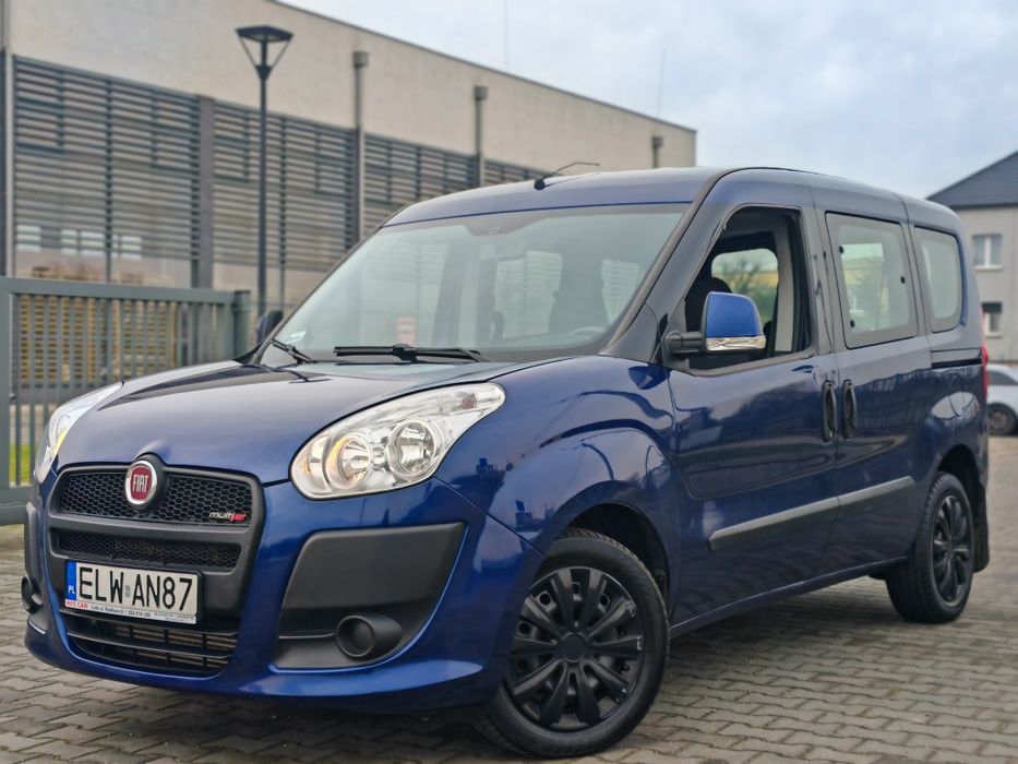 Fiat Doblo 1.6 JTdM 105km 2010r - 5 osobowy - Salon PL - STAN Bd - Hak