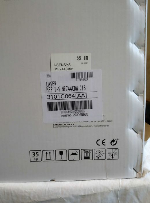 МФУ. CANON I-SENSYS MF 744CDW (3101С064 ). Абсолютно новий.