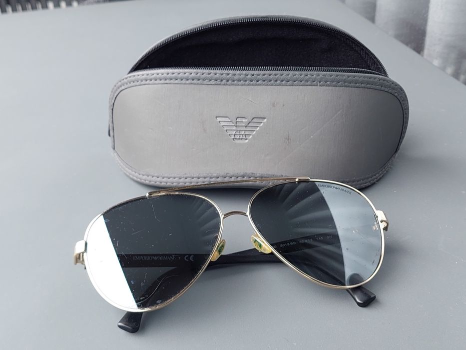 Óculos de Sol Empório Armani Estilo Aviator - ORIGINAIS