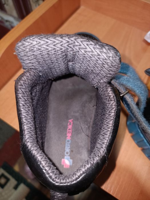 Дитячі ортопедичні черевики Ortomedica 250-06 профілактичні сині