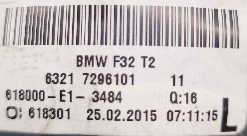 Farolim da Mala Esquerdo 63217296101 - BMW 4 Coupé