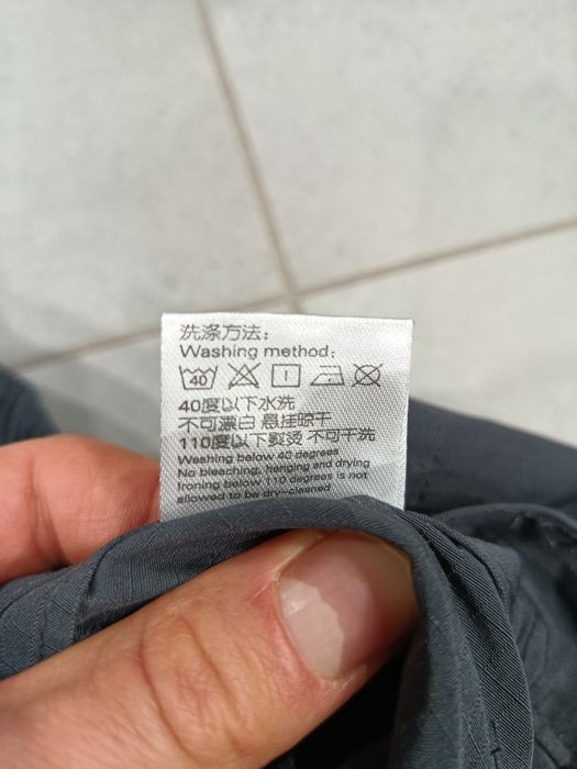 Spodnie trekkingowe bojówki męskie roz. S szare bdb stan ripstop