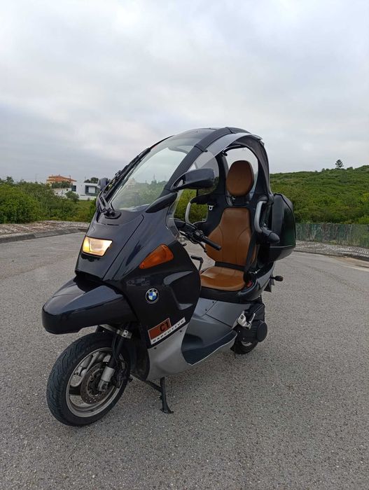 BMW C1 200 2002 – 55.100 km – Revisão feita – Única que dispensa capacete