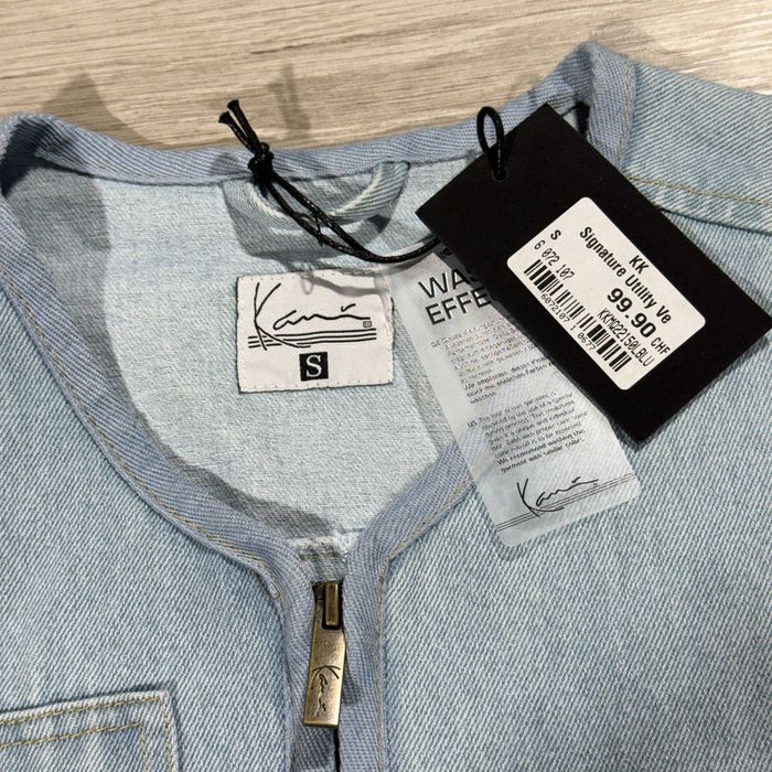 Нова Джинсова Жилетка Карл Кані Karl Kani Signature Utility, розмір M