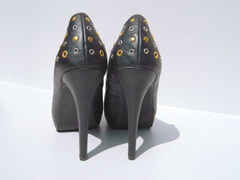 Skórzane *atmosphere* 2 razy użyte roz 6(39,5)