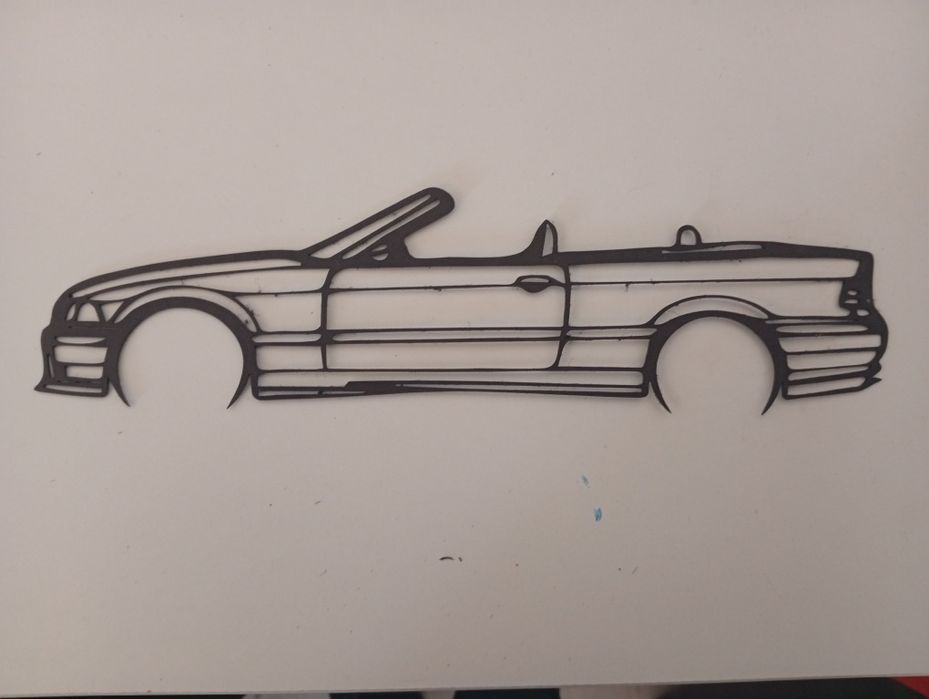 Silhueta metálica Bmw