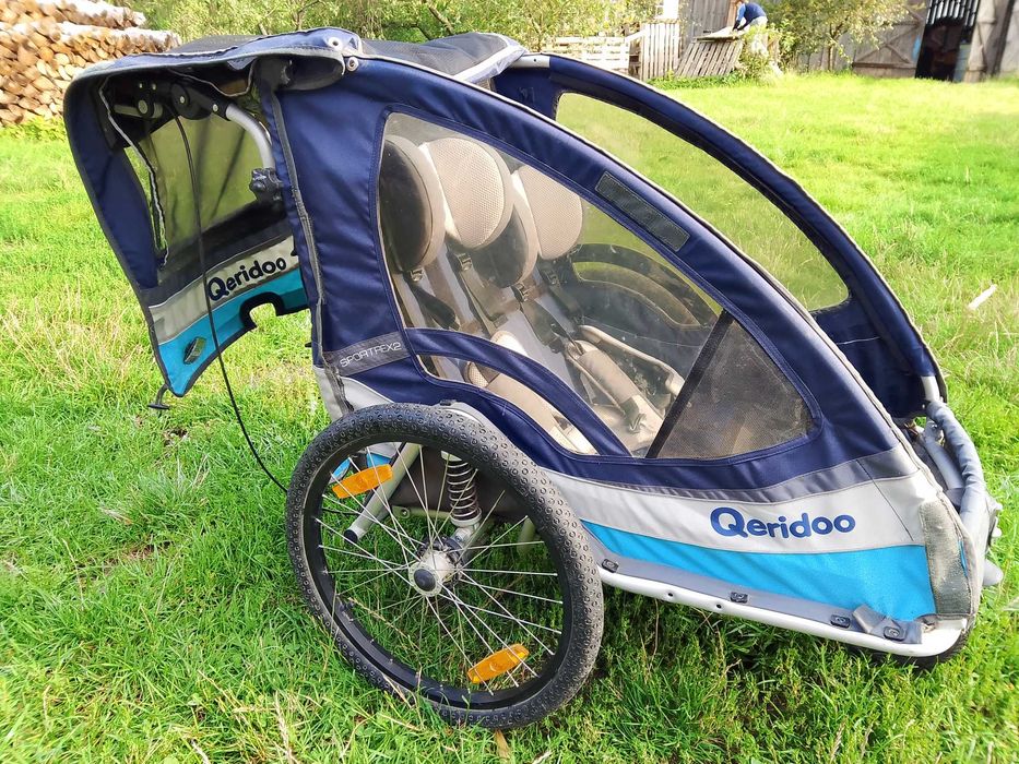 Przyczepka rowerowa queridoo sportex 2 wózek