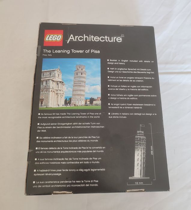 LEGO Architecture 21015 - The Leaning Tower of Pisa (NOVO E SELADO)