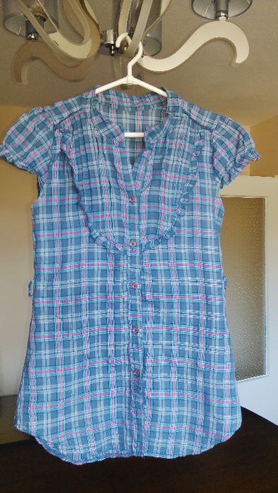 Bluzka koszula kratka damska Italy