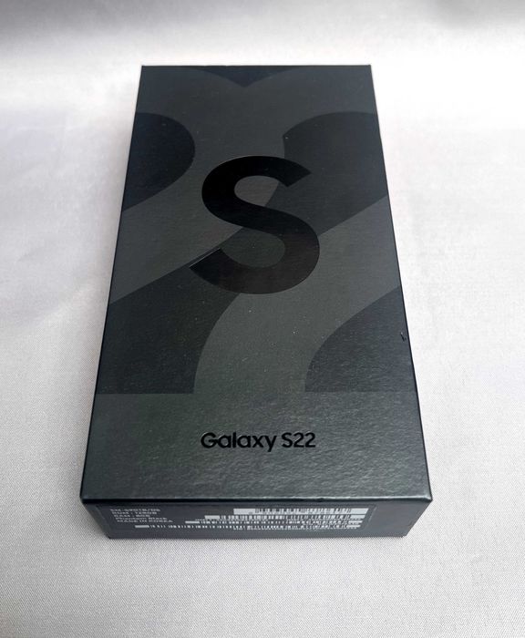 Pudełko Samsung Galaxy S22 SM-S901B/DS 8/128GB Phantom Black Oryginalne