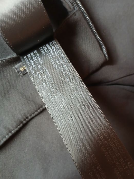 Czarne damskie spodnie garniturowe Massimo Dutti rozmiar XS 34