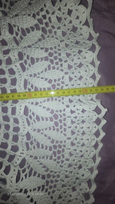 Serweta - obrus okrągły  średnica 120cm
