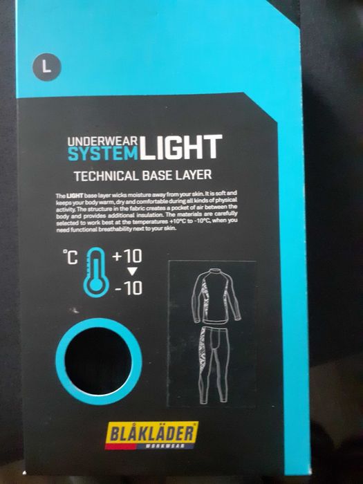 Bielizna termoaktywna Blaklader roz. L
