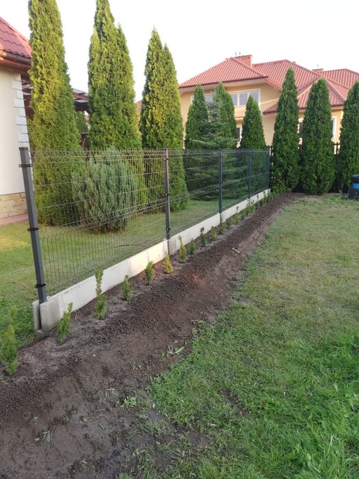 Ogrodzenie panelowe, tymczasowe, płot, brama, furtka, siatka wraz mont