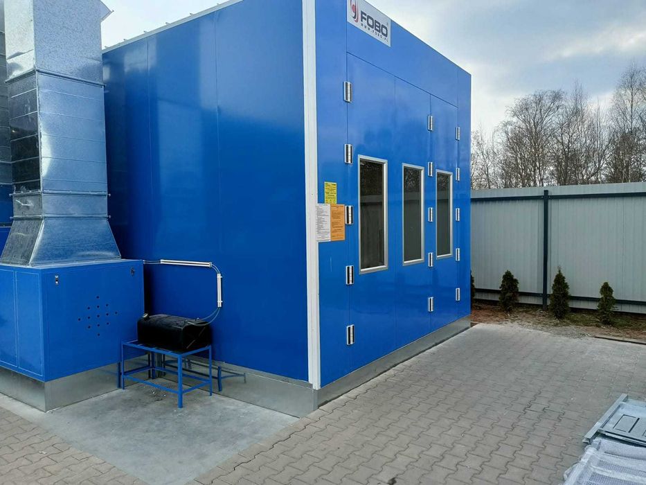 Kabina lakiernicza do BUSÓW komora lakiernia malarnia FOBO