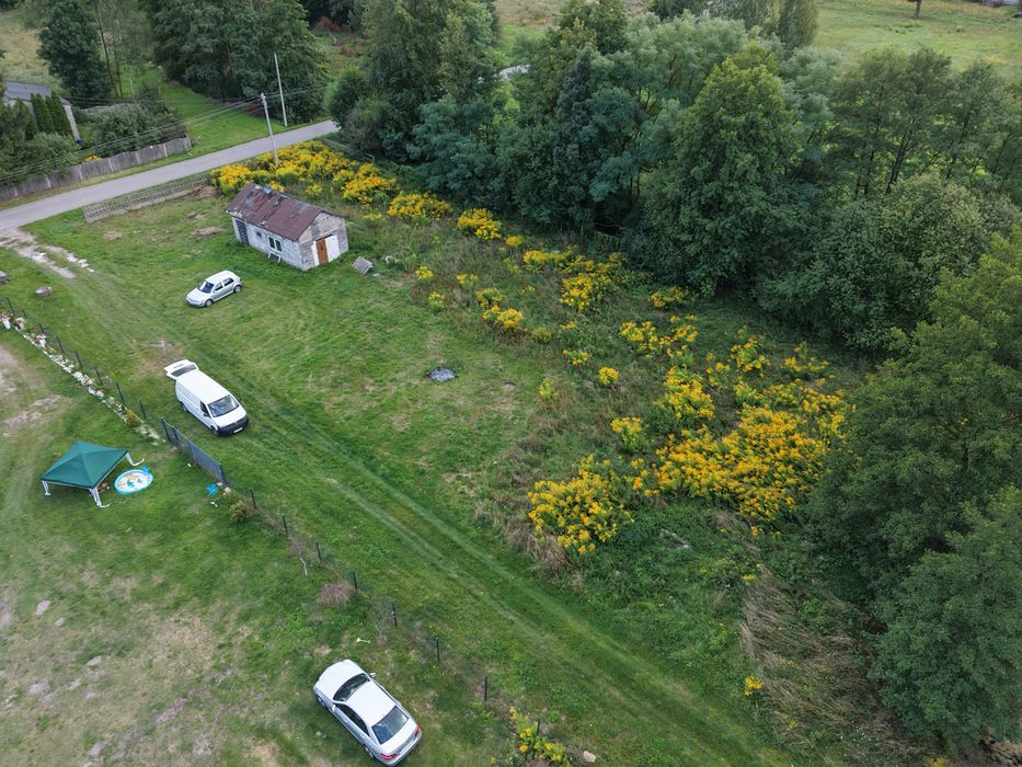 Działka budowlana przy asflacie Radziwiłłów PIĘKNA DZIAŁKA możliwość podziału w przyszlości Żyrardów blisko Skierniewice - Widok 5