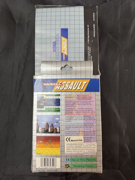 Jogo game gear Assault