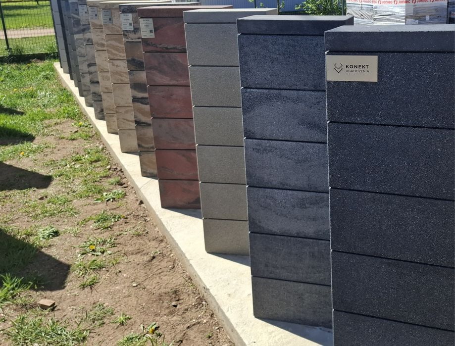 Bloczki ogrodzeniowe Konekt