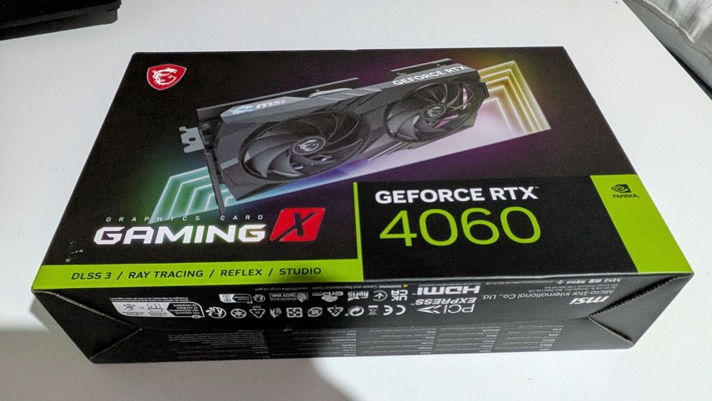 Placa Gráfica MSI RTX 4060 Gaming X 8 GB