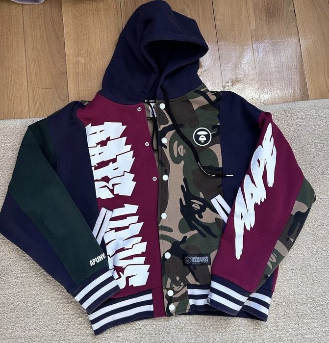 Худи AAPE by A Bathing Ape splice